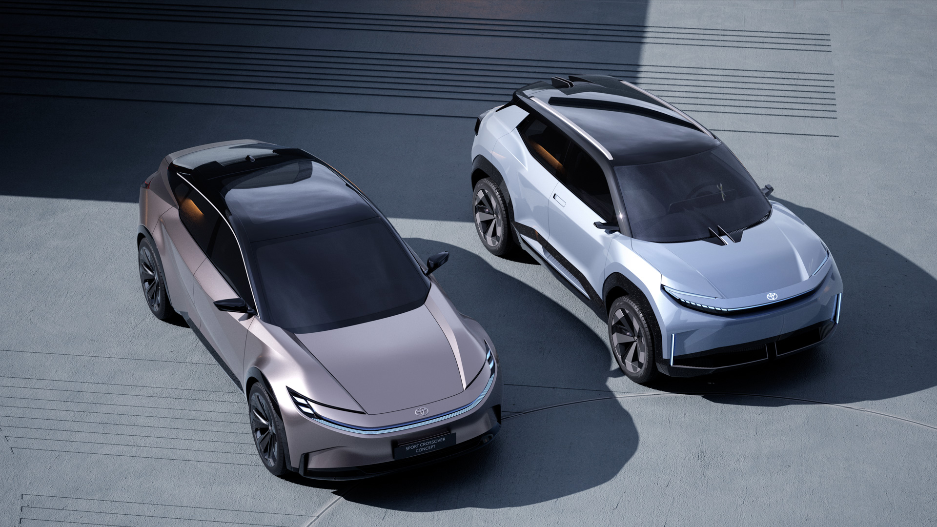 欧州市場に導入を計画する「スポーツクロスオーバーコンセプト」「アーバンSUVコンセプト」