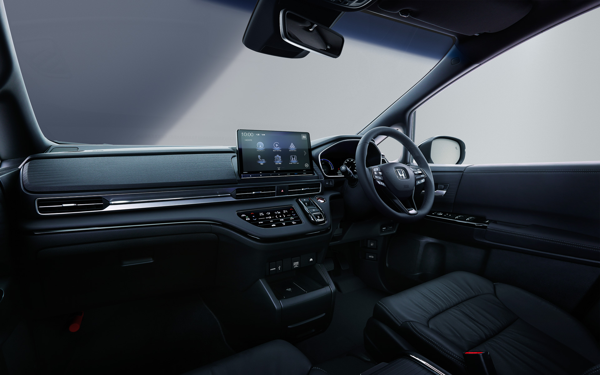 改良したオデッセイの内装