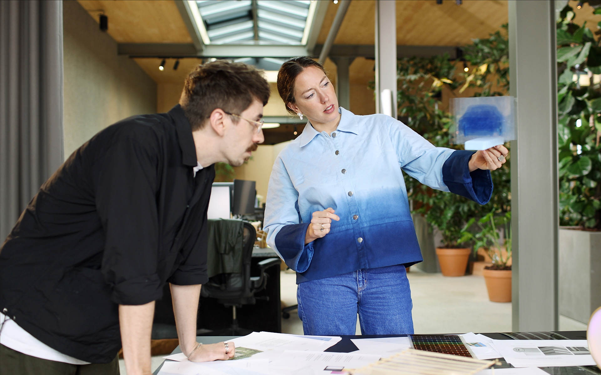 製作途中の様子