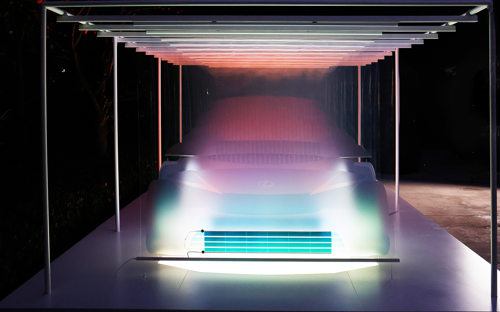 時間の流れに沿って色も変化していく