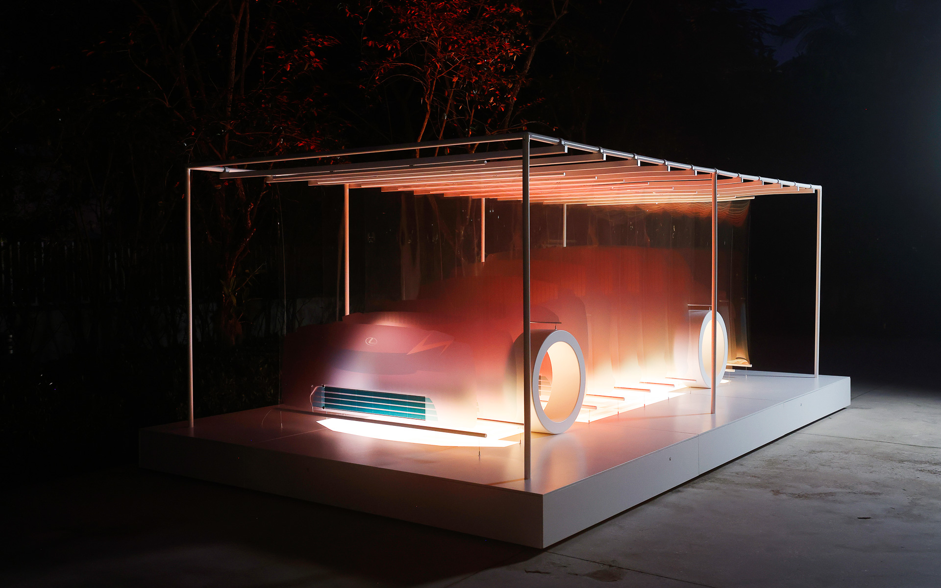 時間の流れに沿って色も変化していく