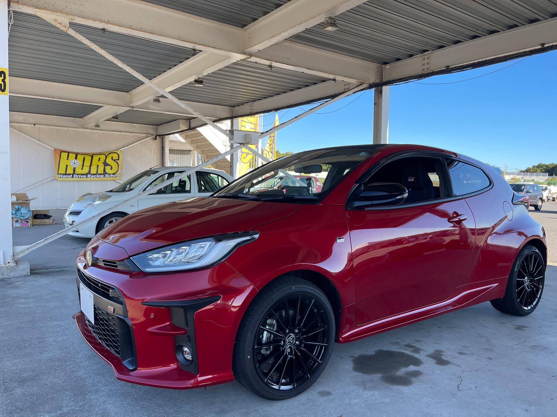 キネティックシート搭載のGRヤリスに乗車！