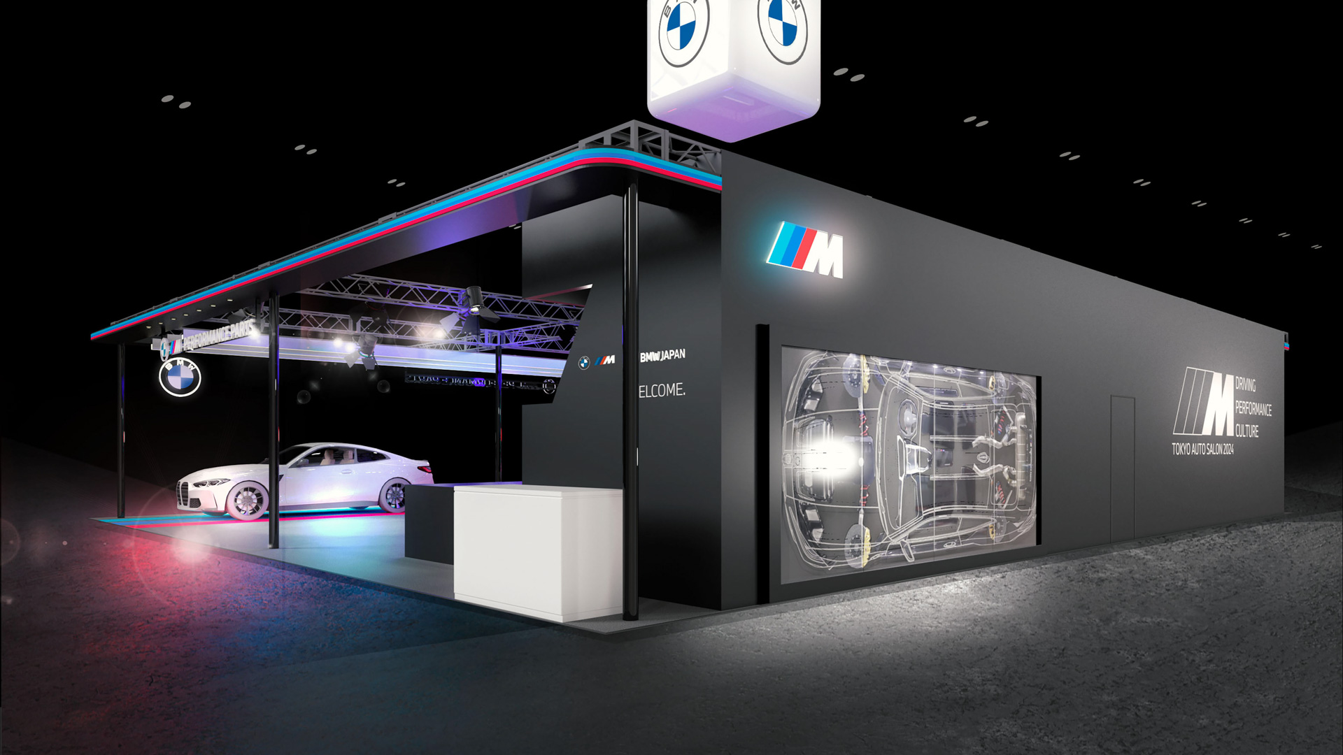 BMWブースのイメージ