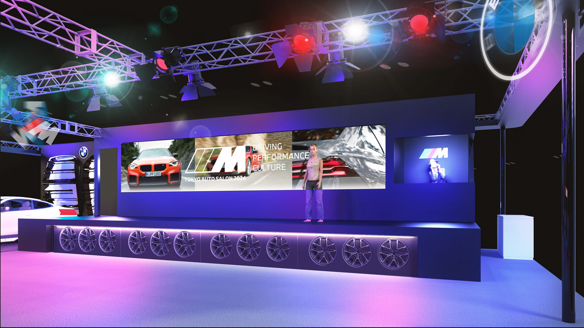 BMWブースのイメージ