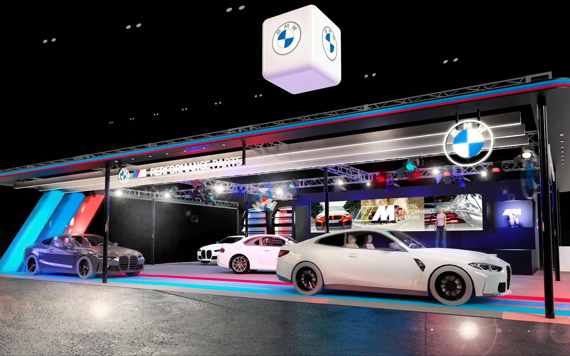 BMWブースのイメージ