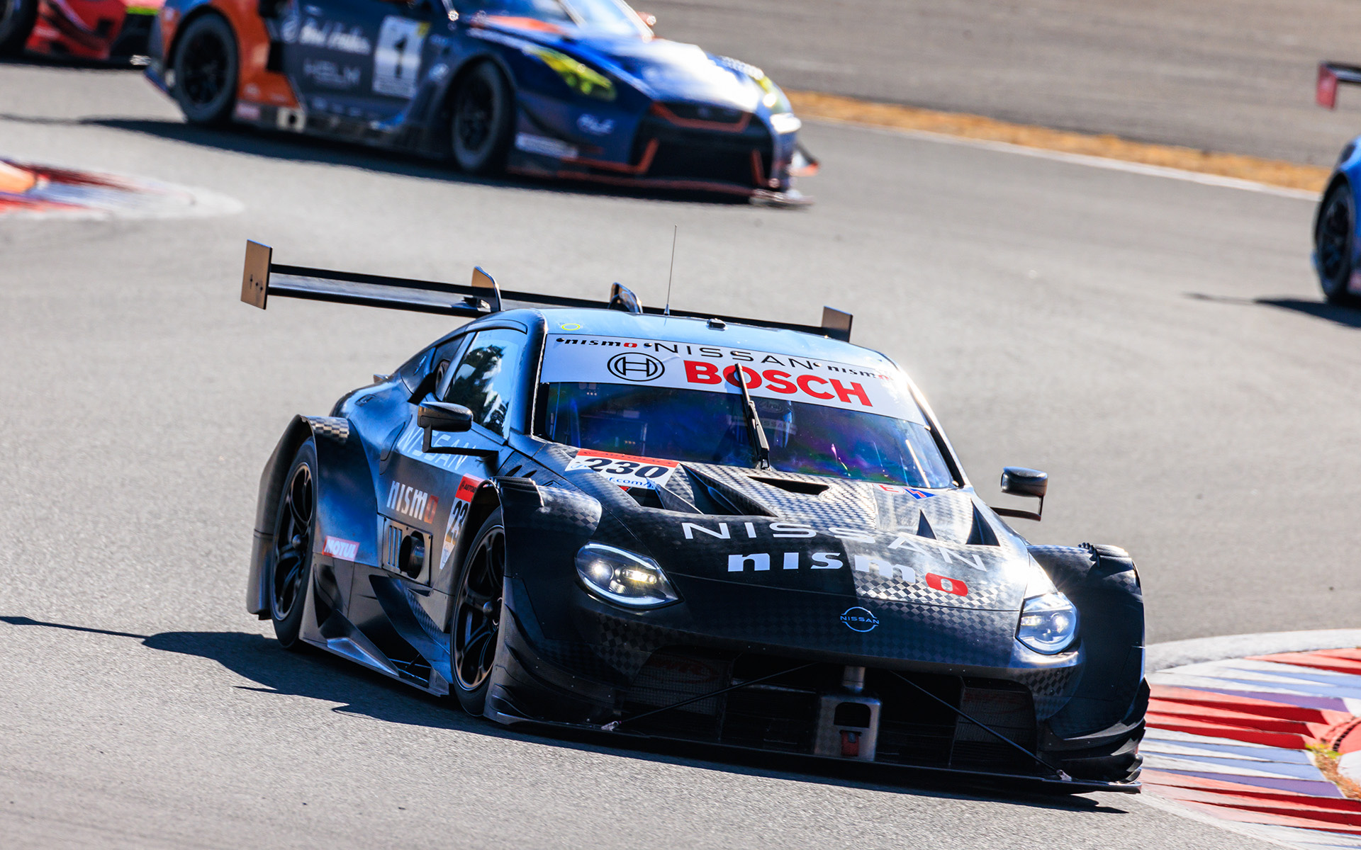 NISMO FESTIVAL at FUJIi SPEEDWAY 2023が開催された。2024年のスーパーGT GT500クラスを戦うためのテスト車両も走行した