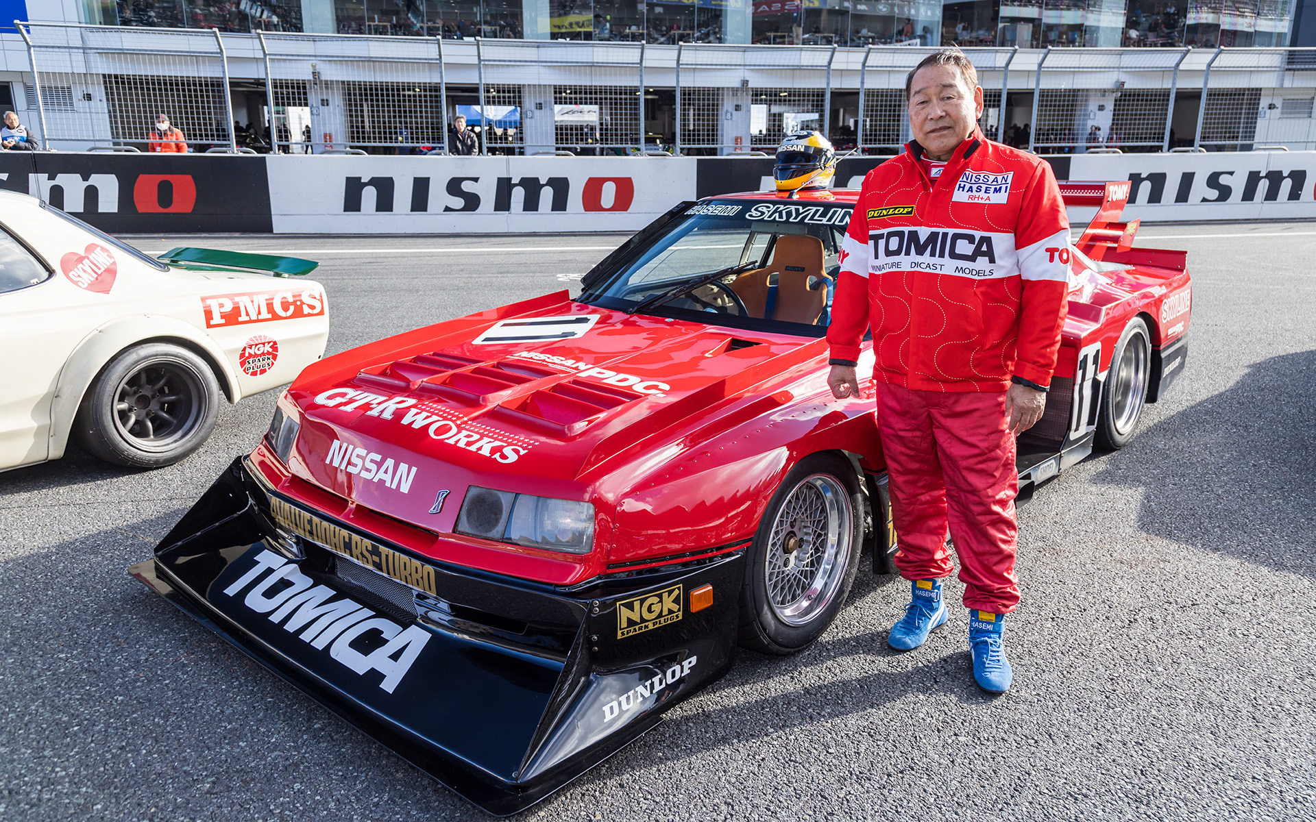 長谷見昌弘氏は「乗ると当時の記憶がよみがえってくる。1年に1回このクルマに乗れるのは光栄」