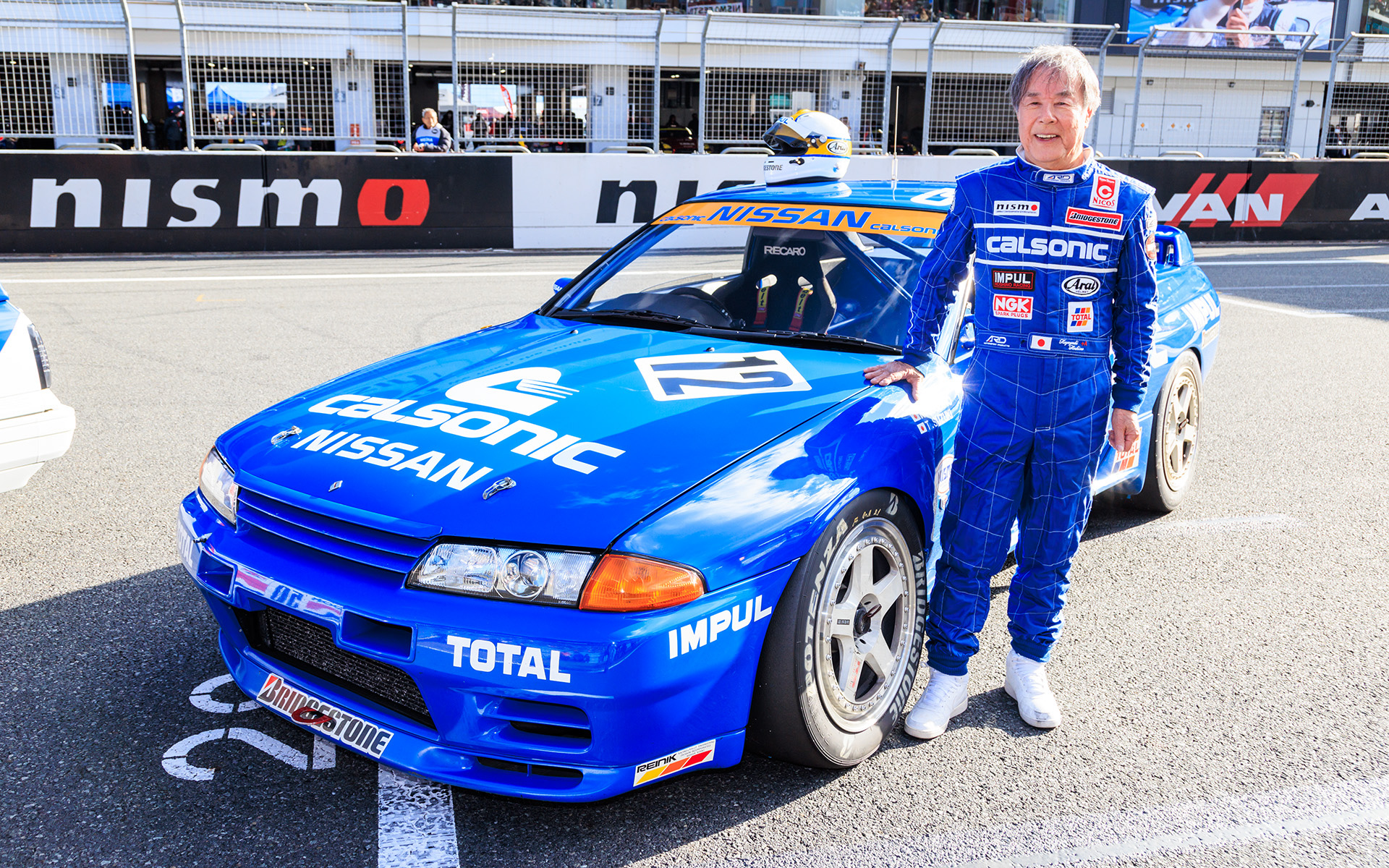 星野一義氏は「35年ぐらい若返っちゃったかな。この直6の音は最高だよね」とコメントするとともに「もう少し走りたい」とも