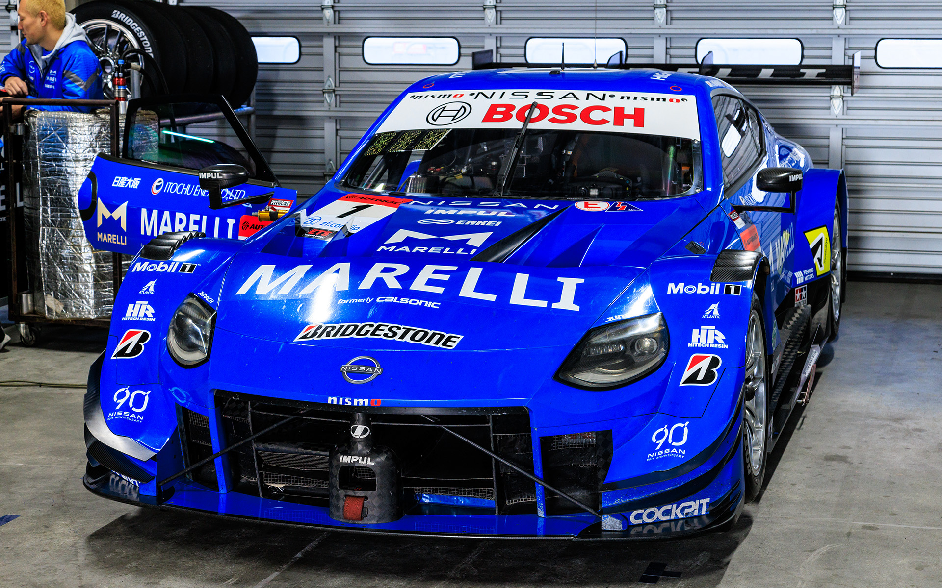 MARELLI IMPUL Z（2023 SUPER GT）はトラブルにより走行しなかった