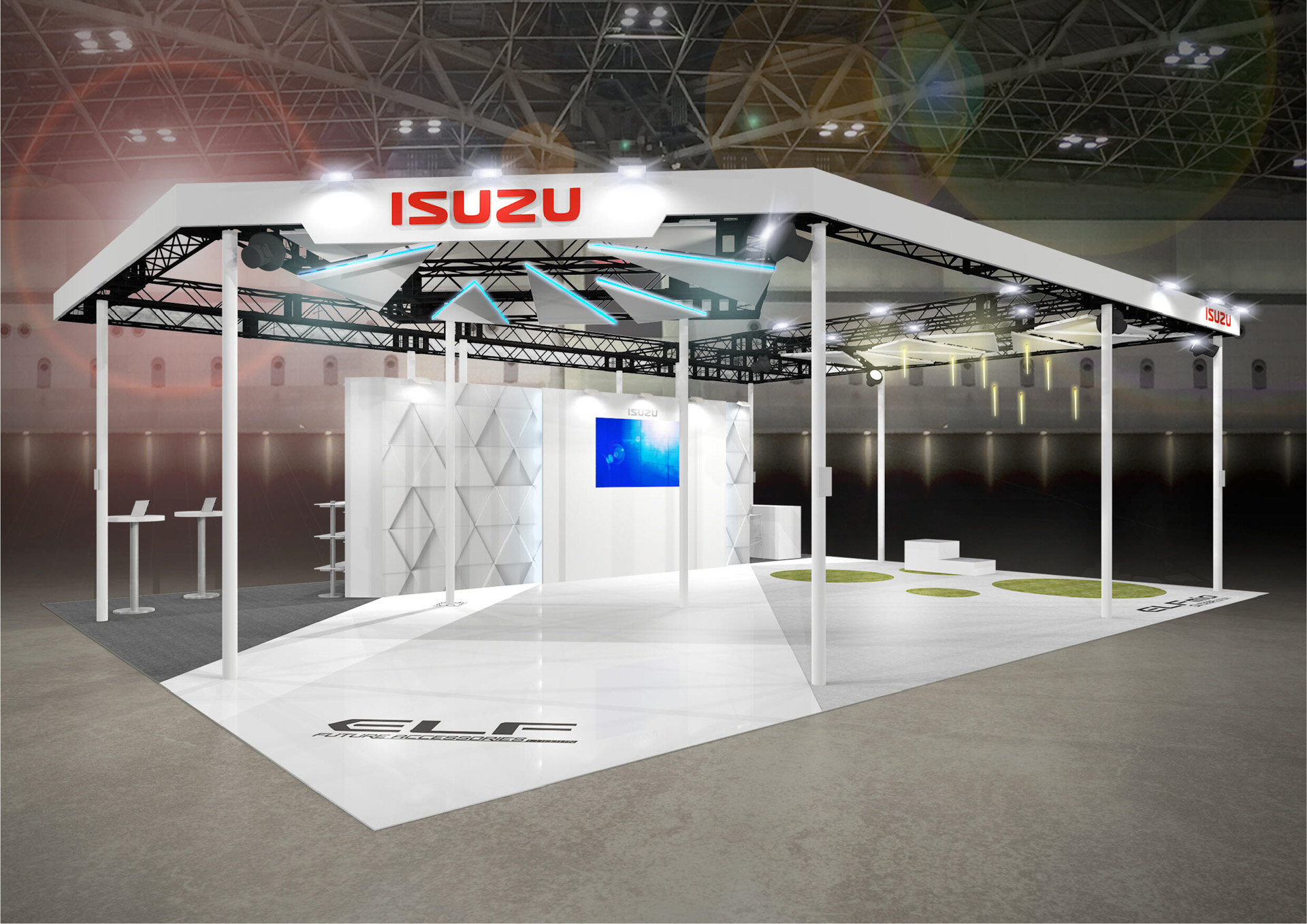 「運ぶ」と「遊ぶ」でトラックにもっとワクワクを。ELF CUSTOMIZE Lab.（エルフ カスタマイズ ラボ）ブースイメージ