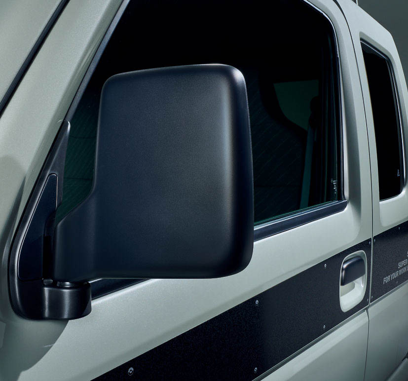 ドアミラー（ブラック）、ドアハンドル（ブラック）