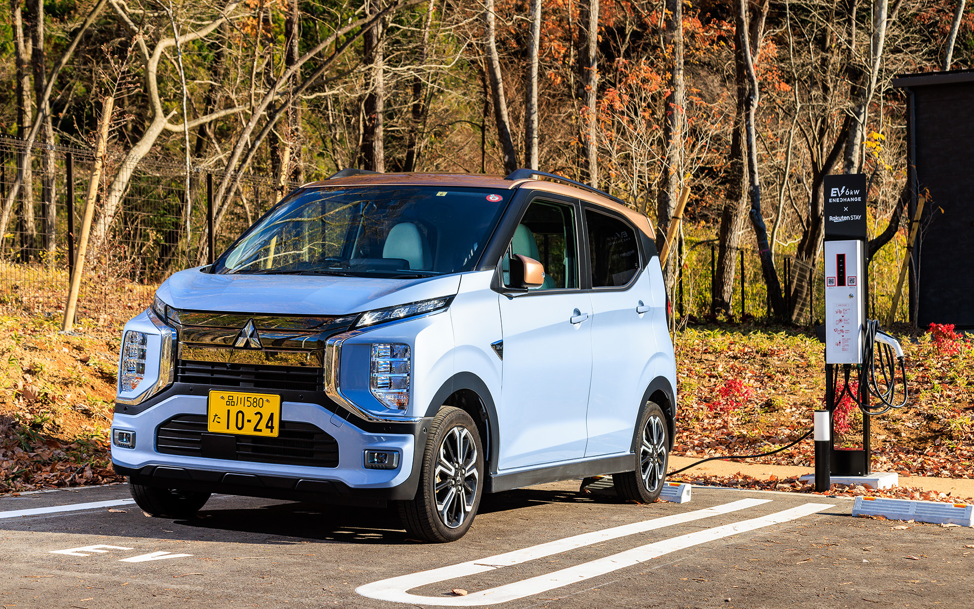 今回宿泊したRakuten STAY VILLA 日光では普通充電器を4台設置。宿泊施設の充電環境も進化してBEVでのロングドライブもしやすくなってきた