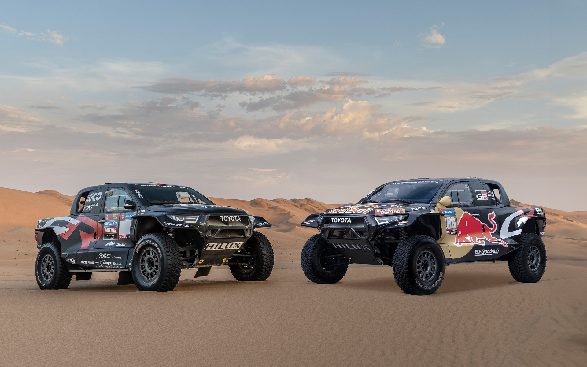 ダカールラリーに挑む「GRダカールハイラックスEVO T1U」