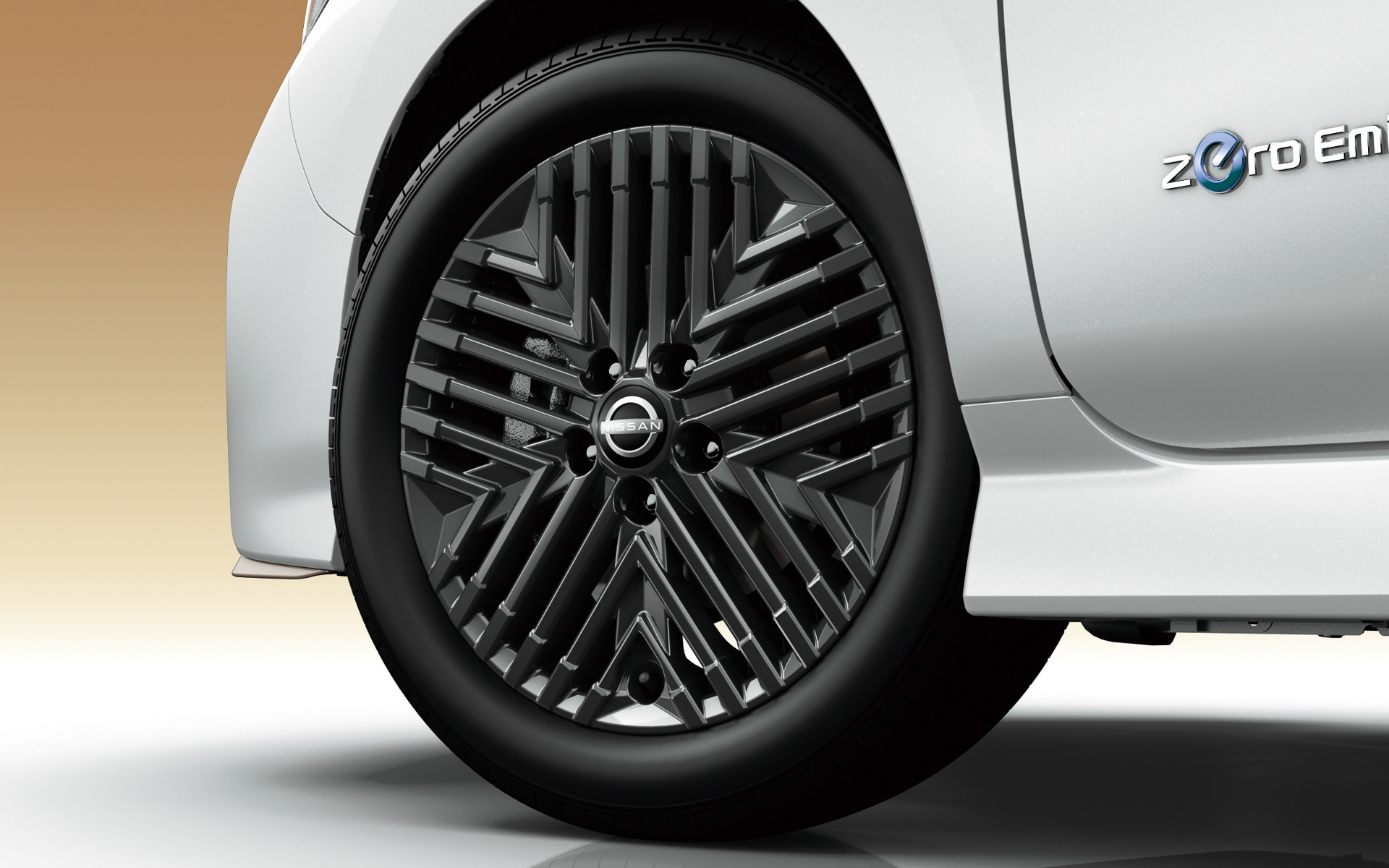 専用17インチブラックアルミホイール