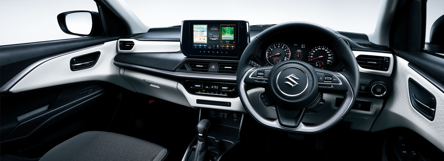 新型スイフトのインパネイメージ