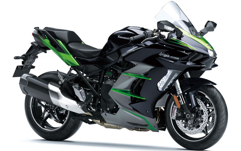 カワサキ、スポーツツアラー「Ninja H2 SX SE」のカラーとグラフィック