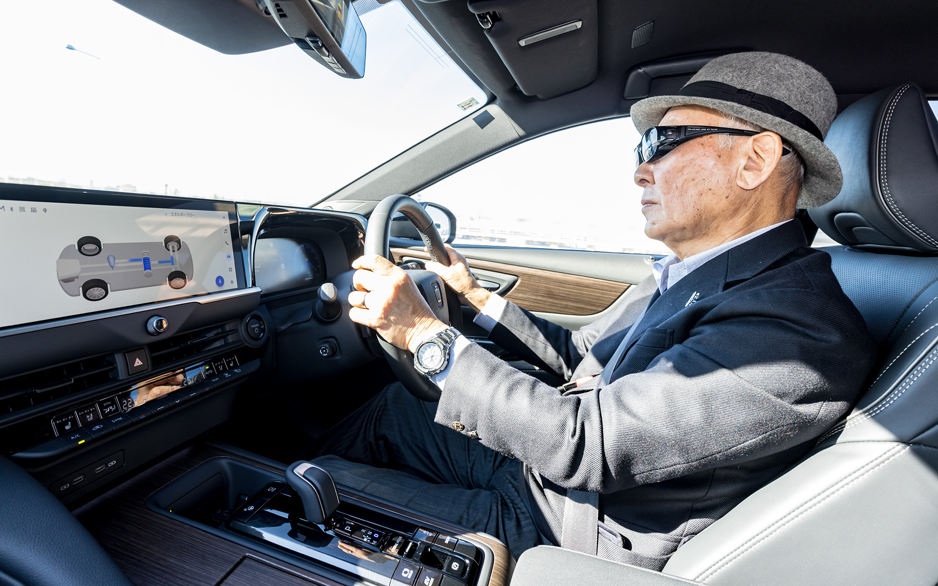 マルチステージハイブリッドのため、モーターの活躍する場面が多い