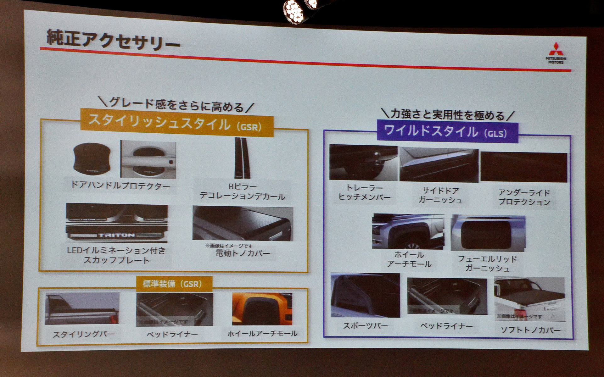 純正アクセサリー