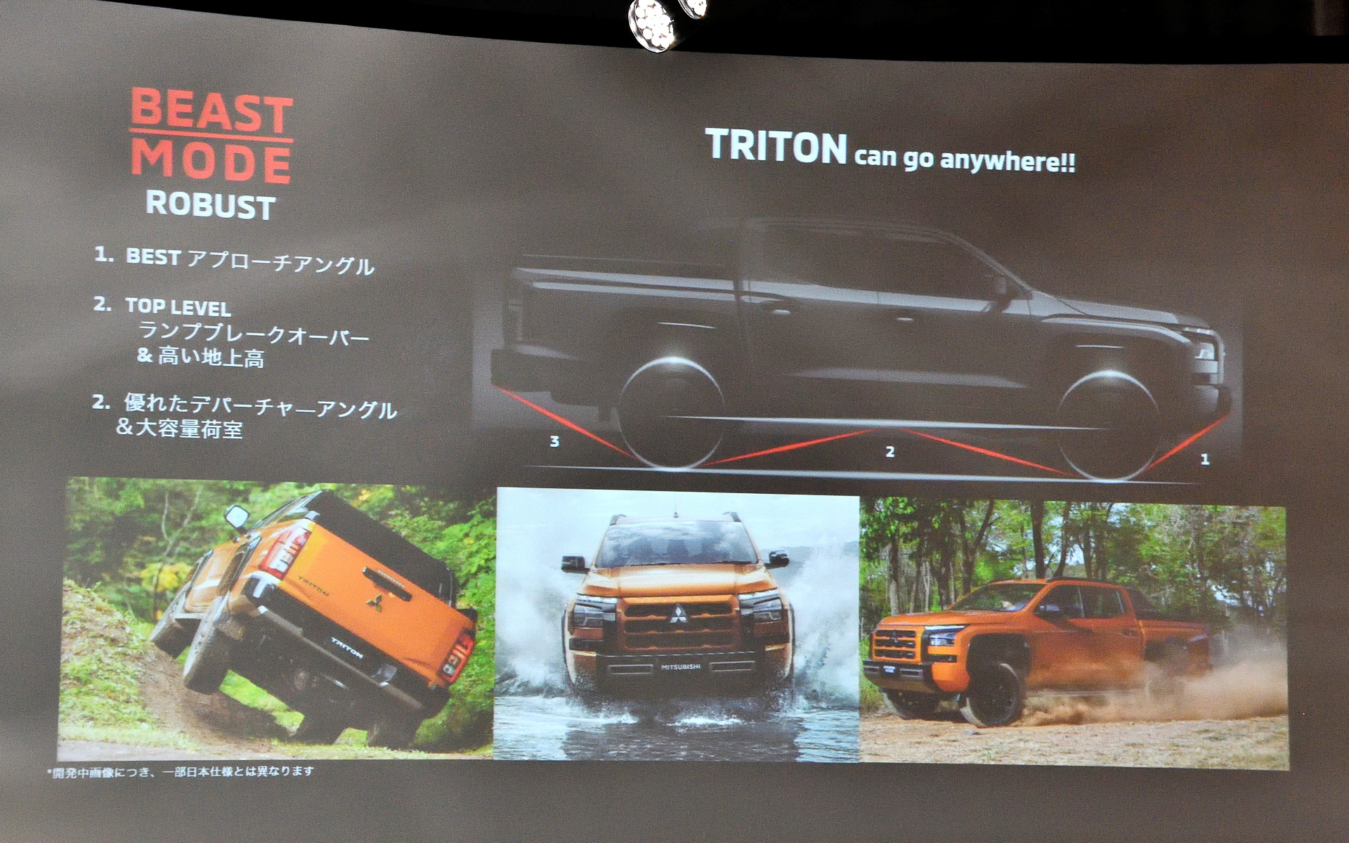 アプローチアングル、ランプブレークオーバー、デパーチャーアングルについて