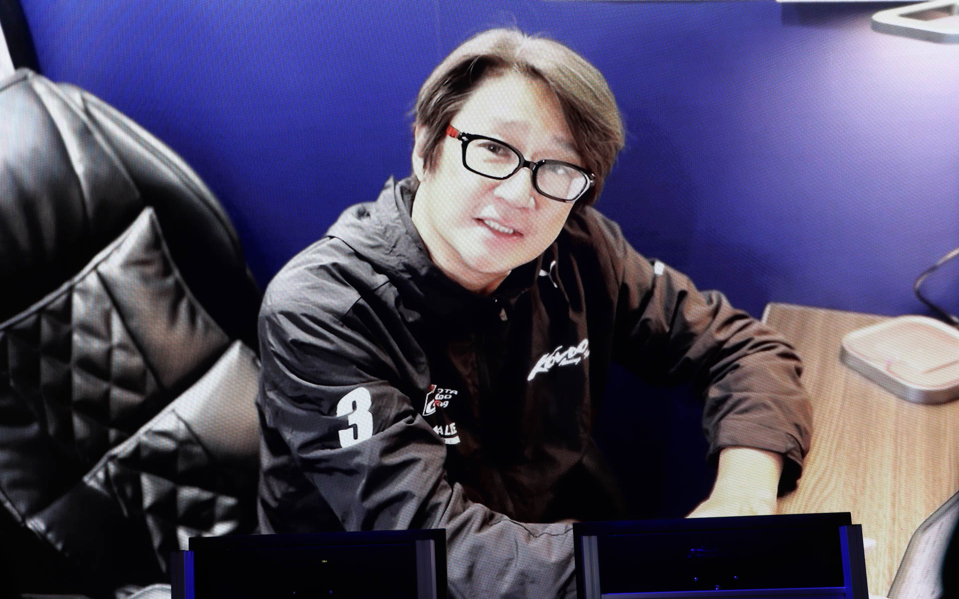 日本レースプロモーション 会長の近藤真彦氏からのビデオメッセージも届いた