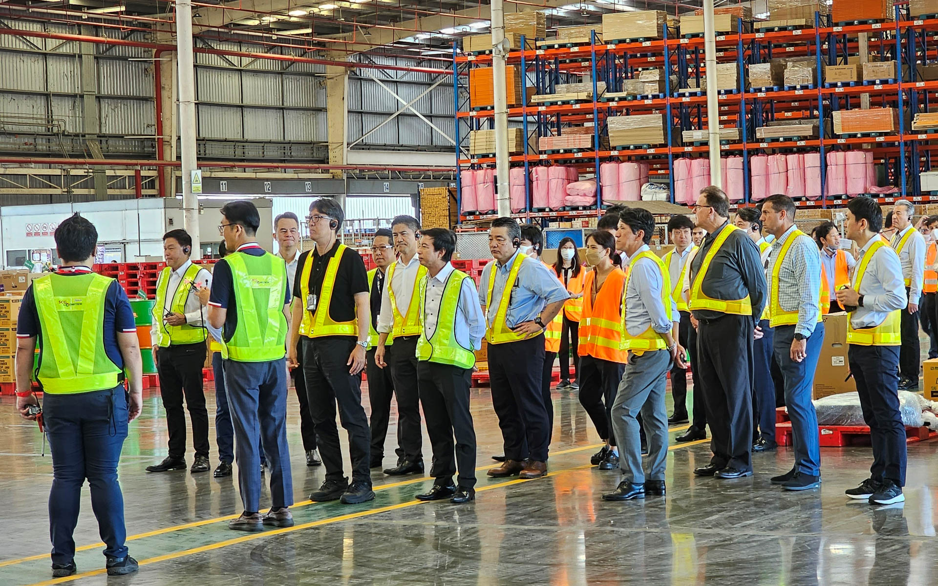 CPとSCGの物流現場視察（タイ）