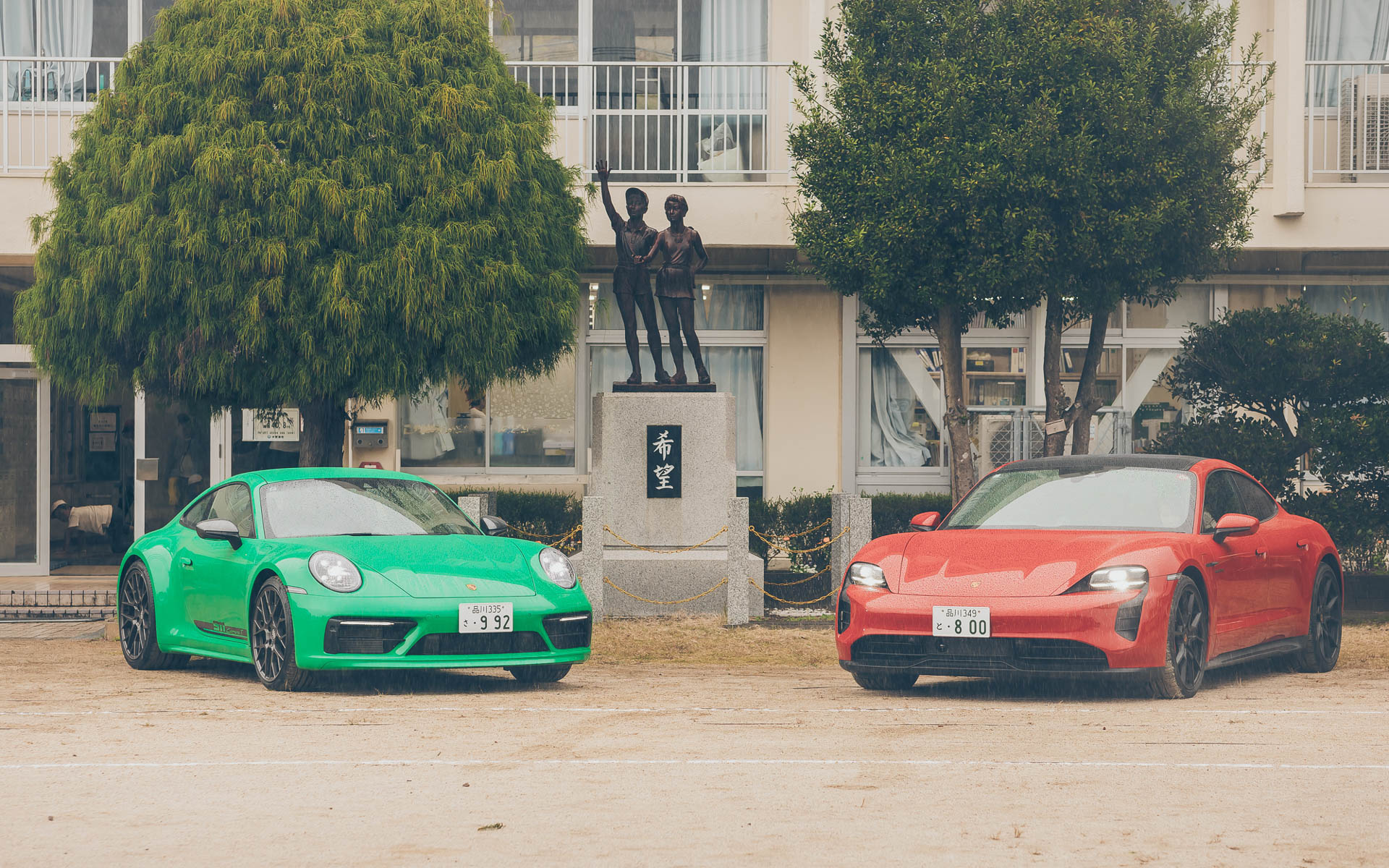 学校給食試食会の様子