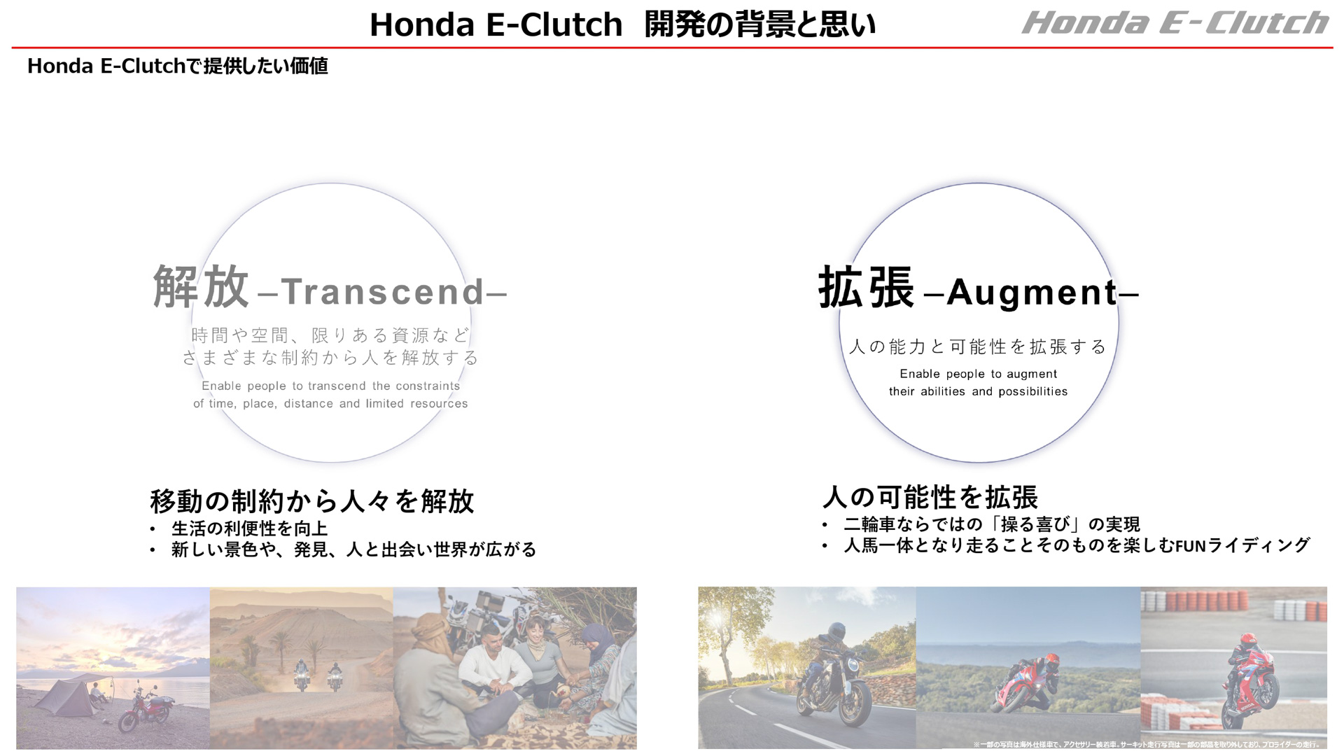 Honda E-Clutchの技術プレゼンテーション