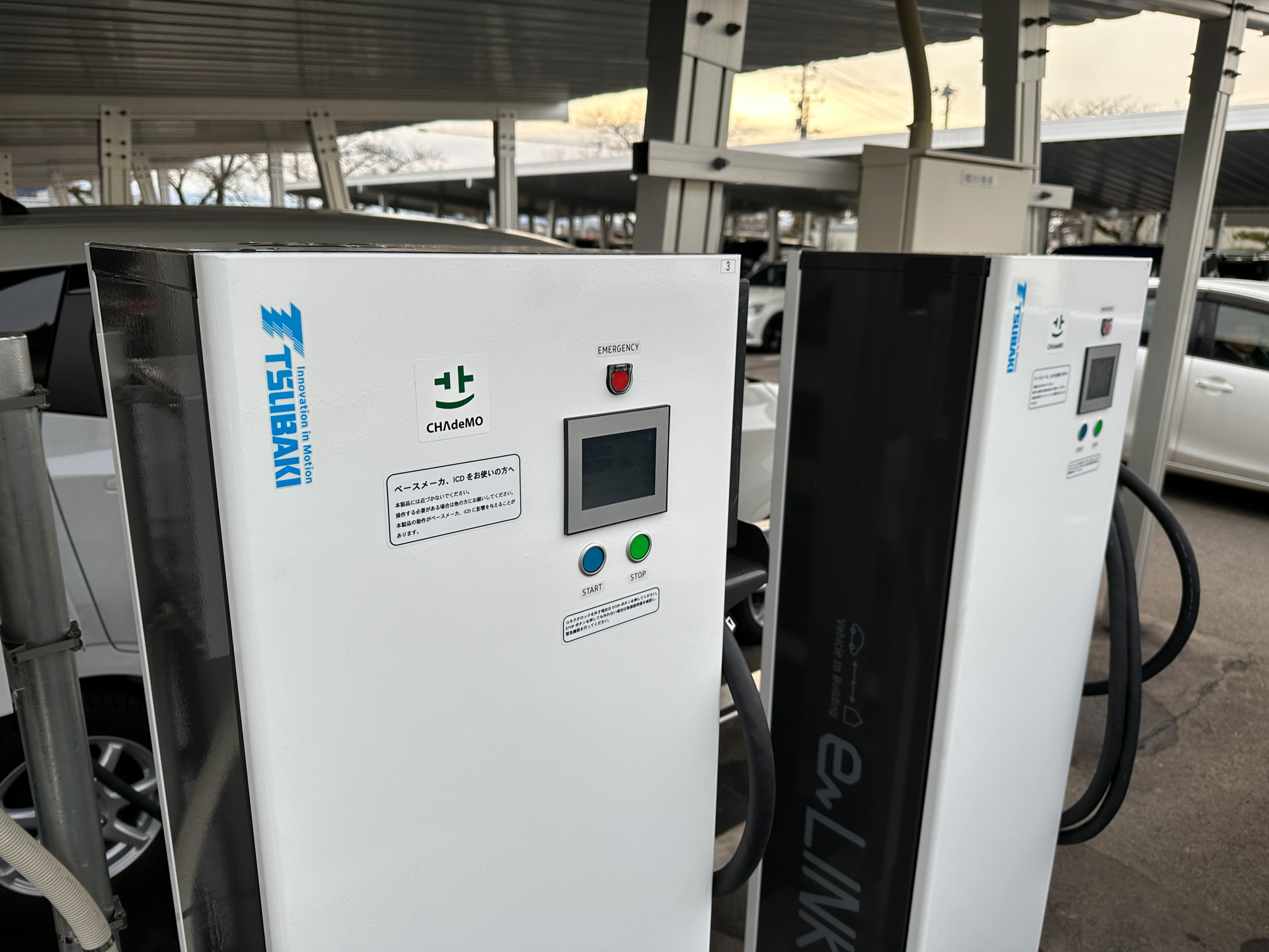 EVの充放電制御システムはさまざまなメーカーのEVにも対応する