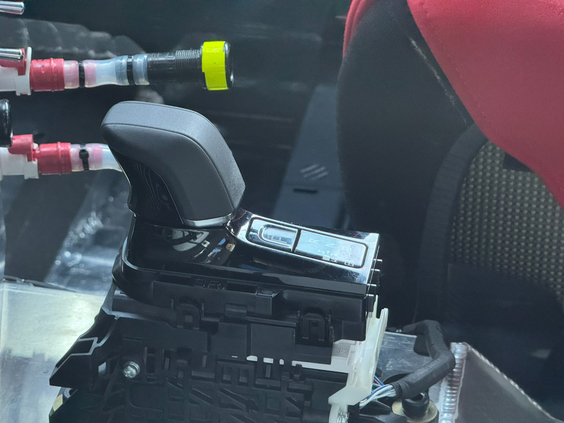 室内には、号口シフトレバーが