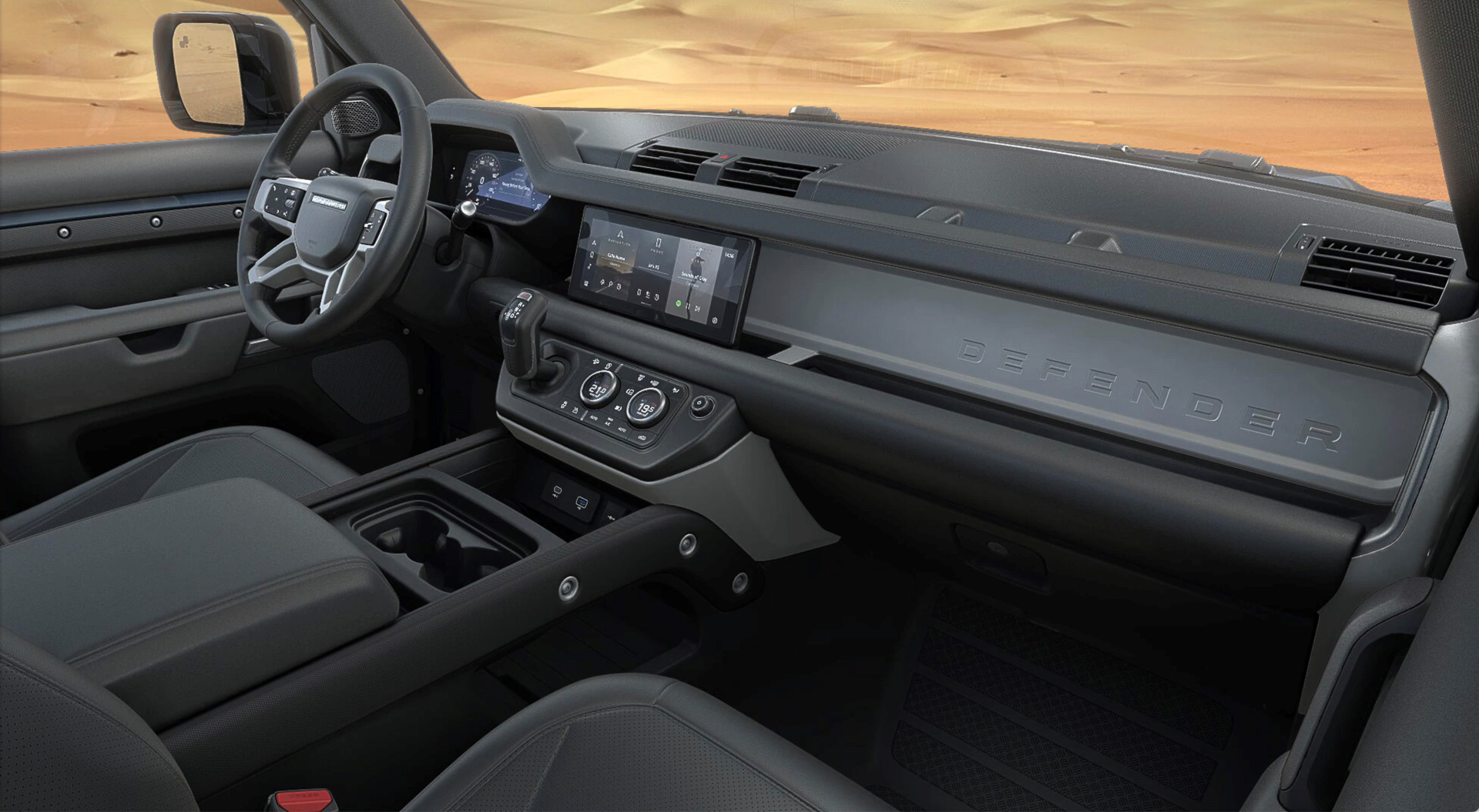 インテリアはグレインレザーシートを採用