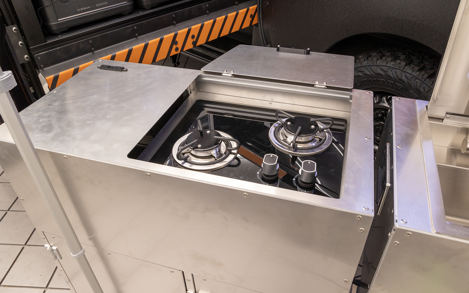 こちらはコンロ