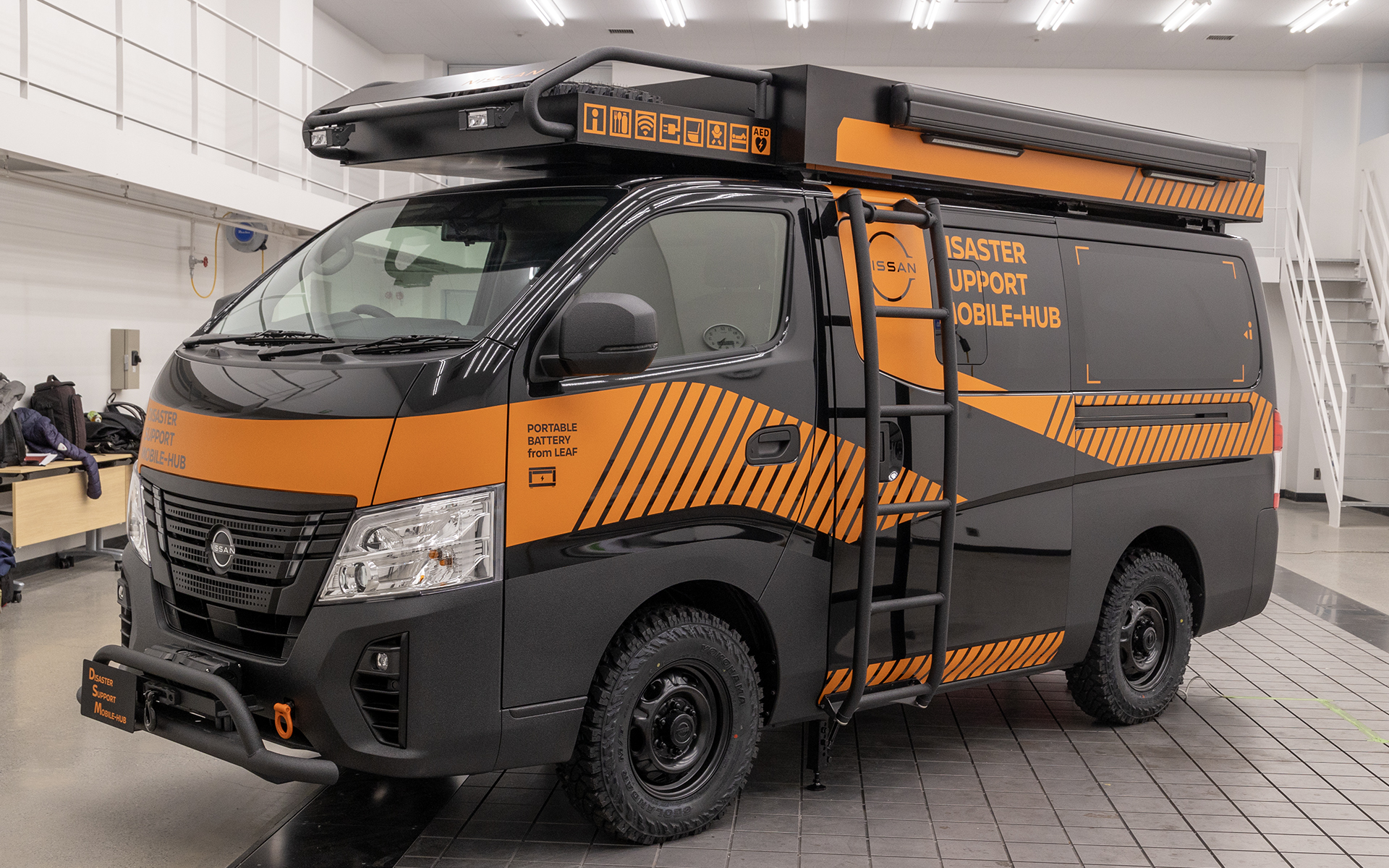 ショー用に作ったクルマだが、引き出し式の箇所はすべて実際に稼動するので、収納するとこのようになる