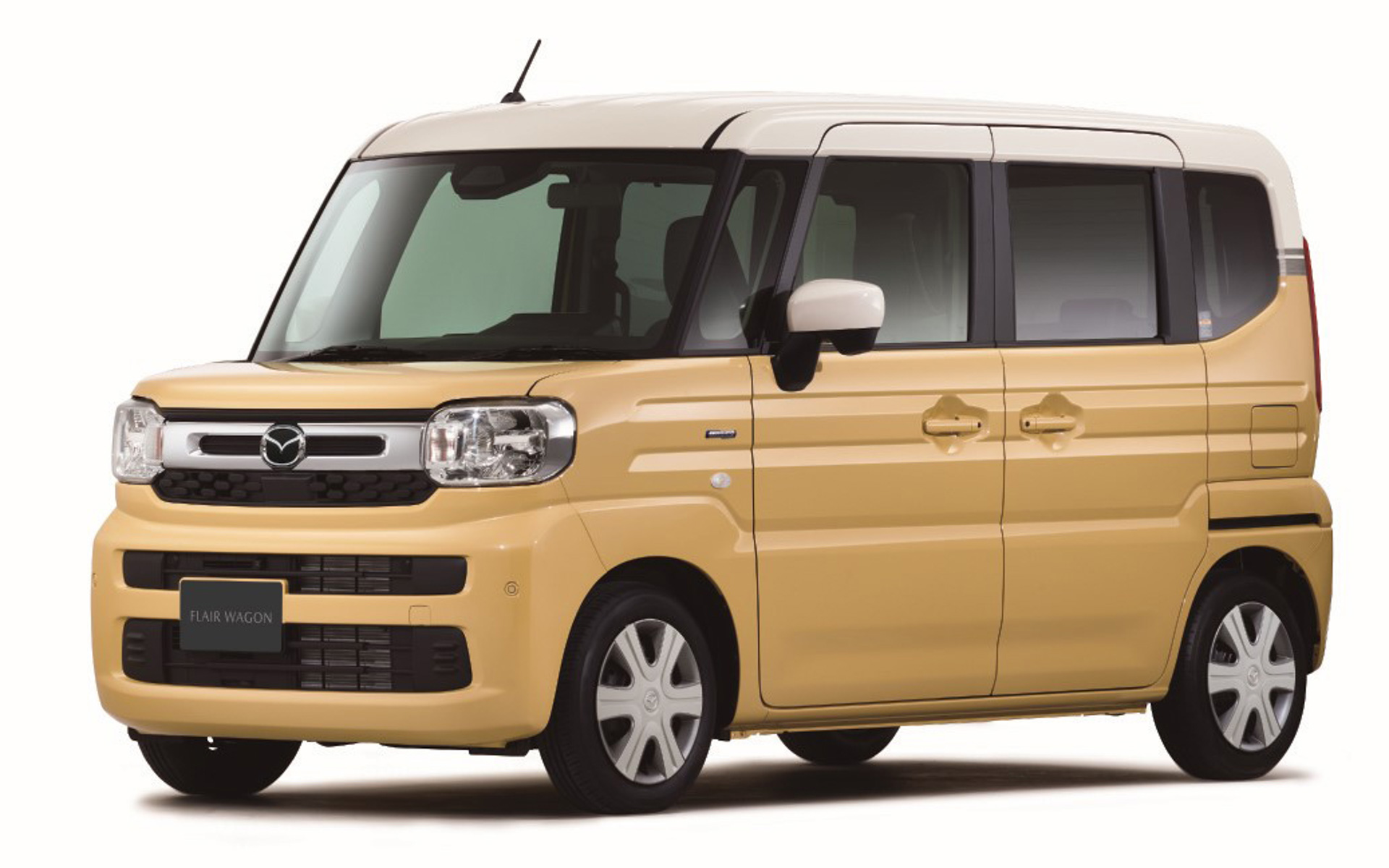 フレアワゴン「XS（2WD）」ボディカラー：ミモザイエローパールメタリック2トーンカラー（ベージュルーフ）