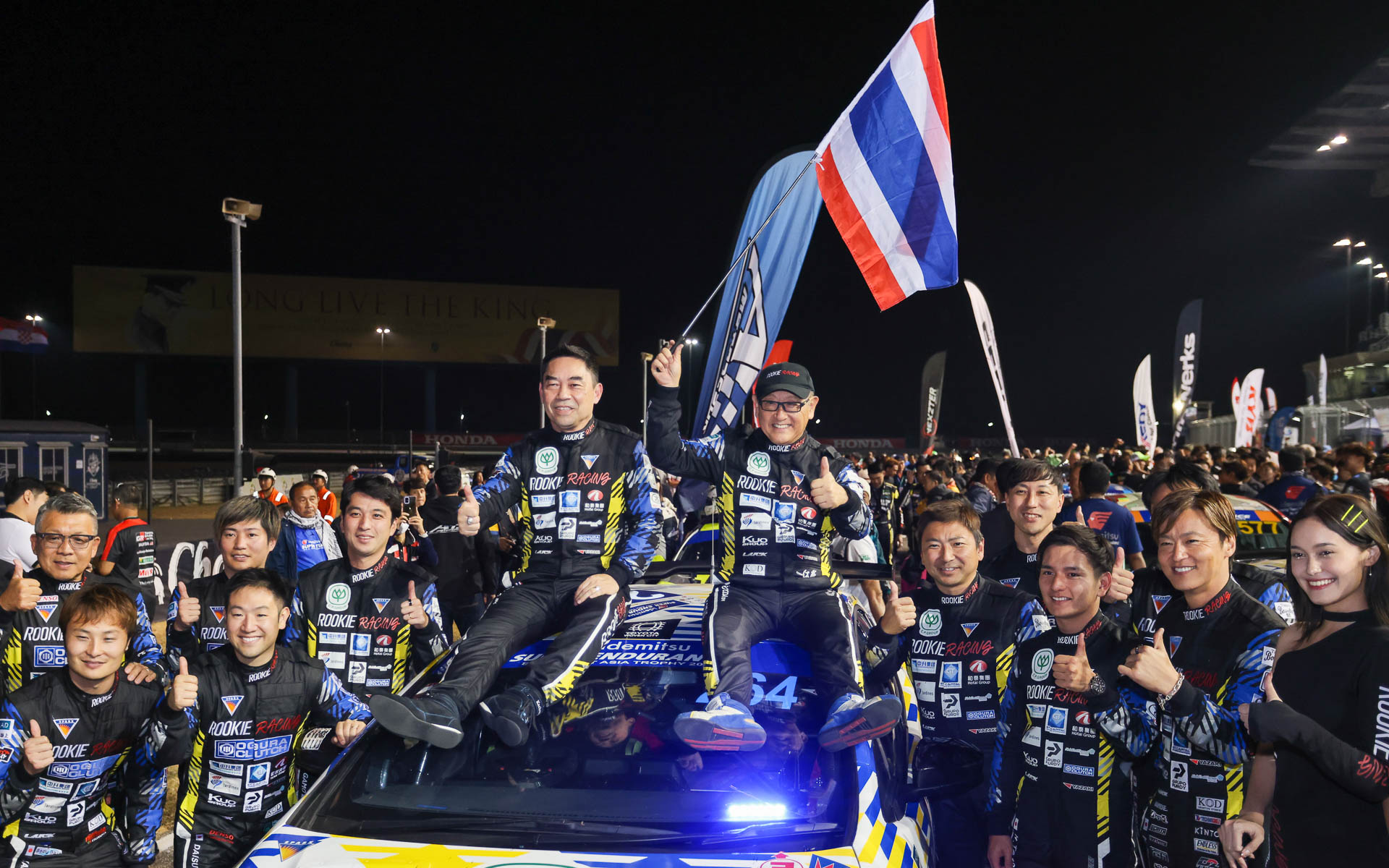 タイ10時間耐久レースで、カーボンニュートラルの選択肢であるCN燃料・水素エンジン・HEVの3台で参戦・完走