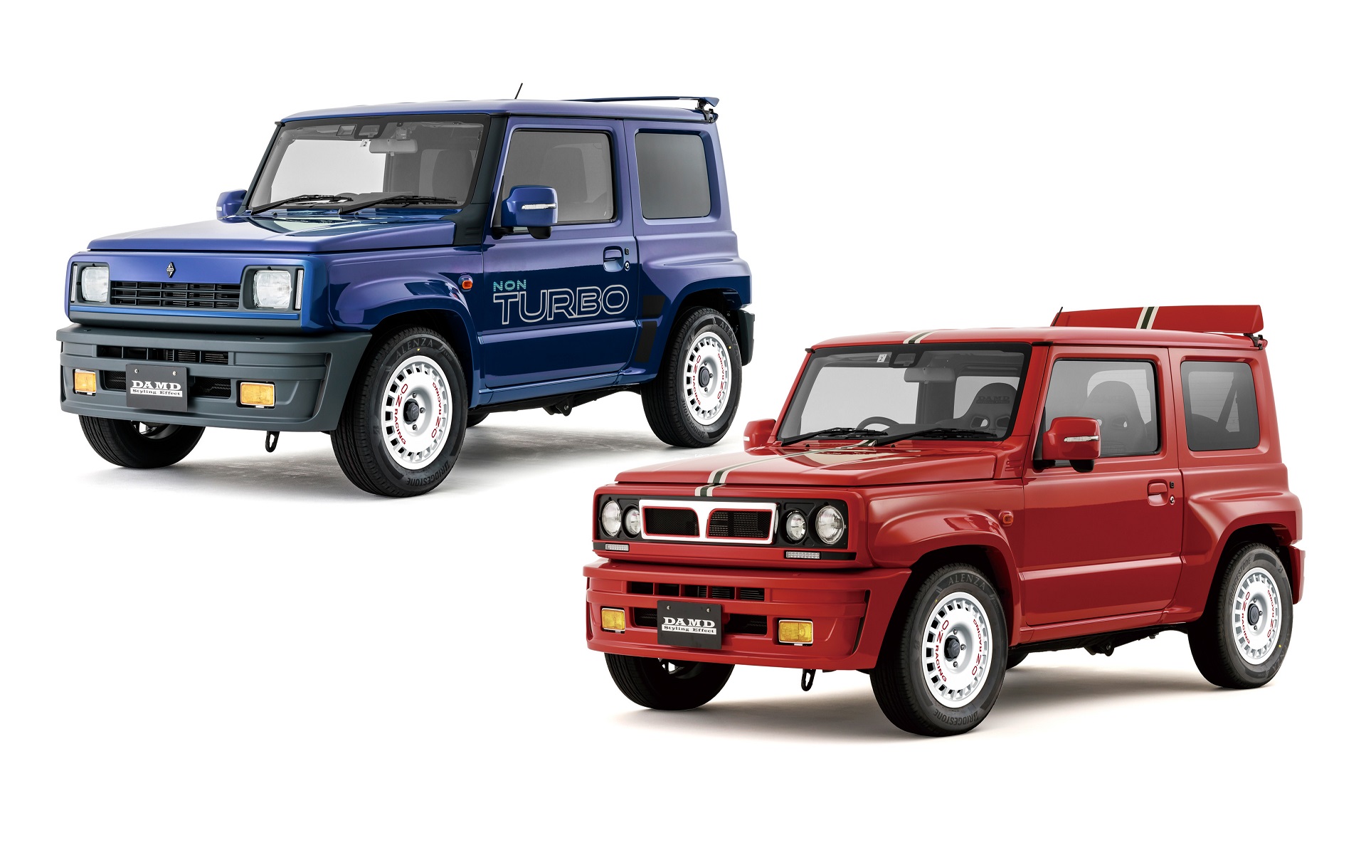 ダムドは東京オートサロン2024に5台の新作ボディキットを展示すると発表した