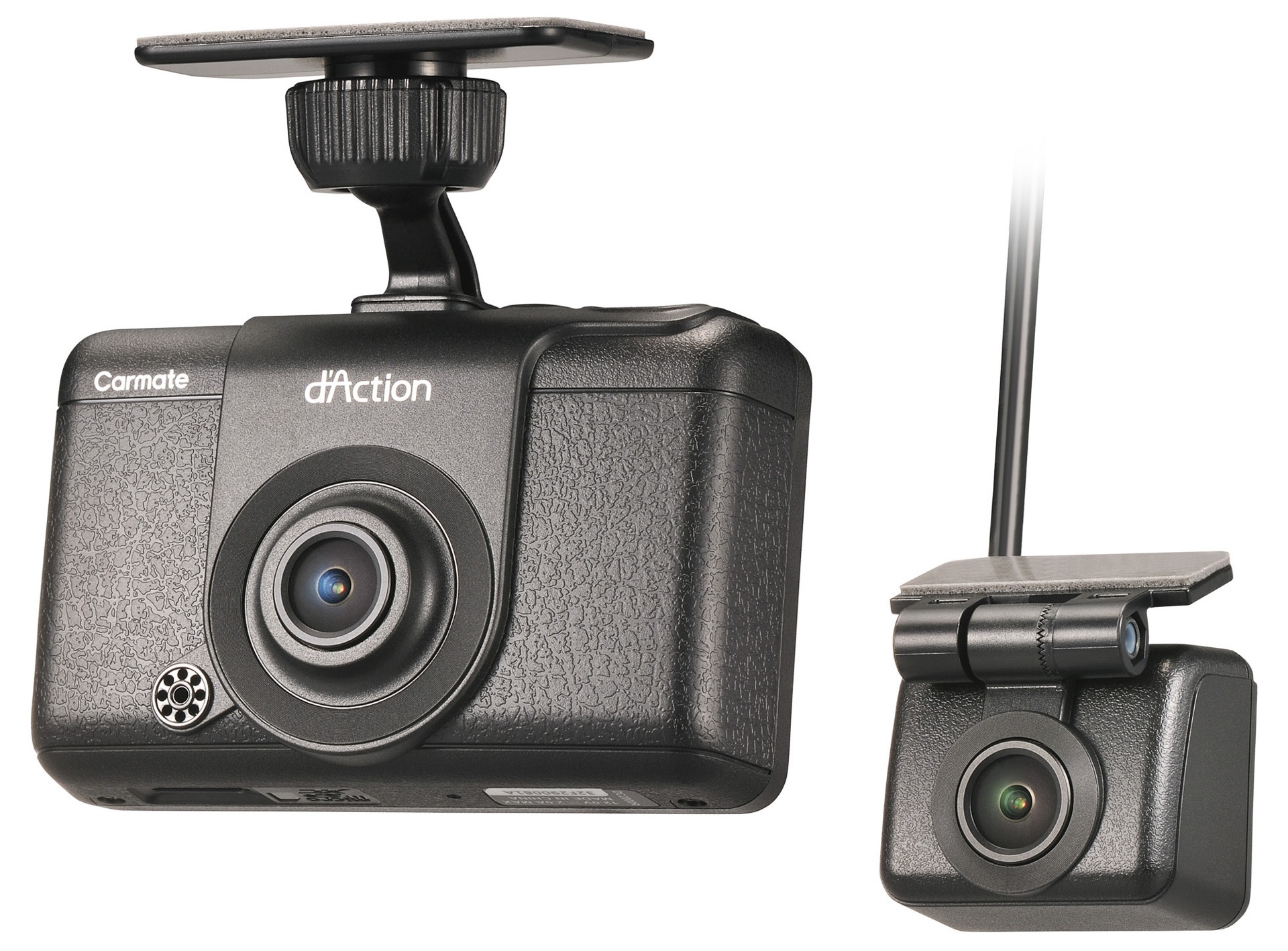 前後2カメラモデル「ダクションD（DC2000R）」の米国向けモデル「DC2000RA」