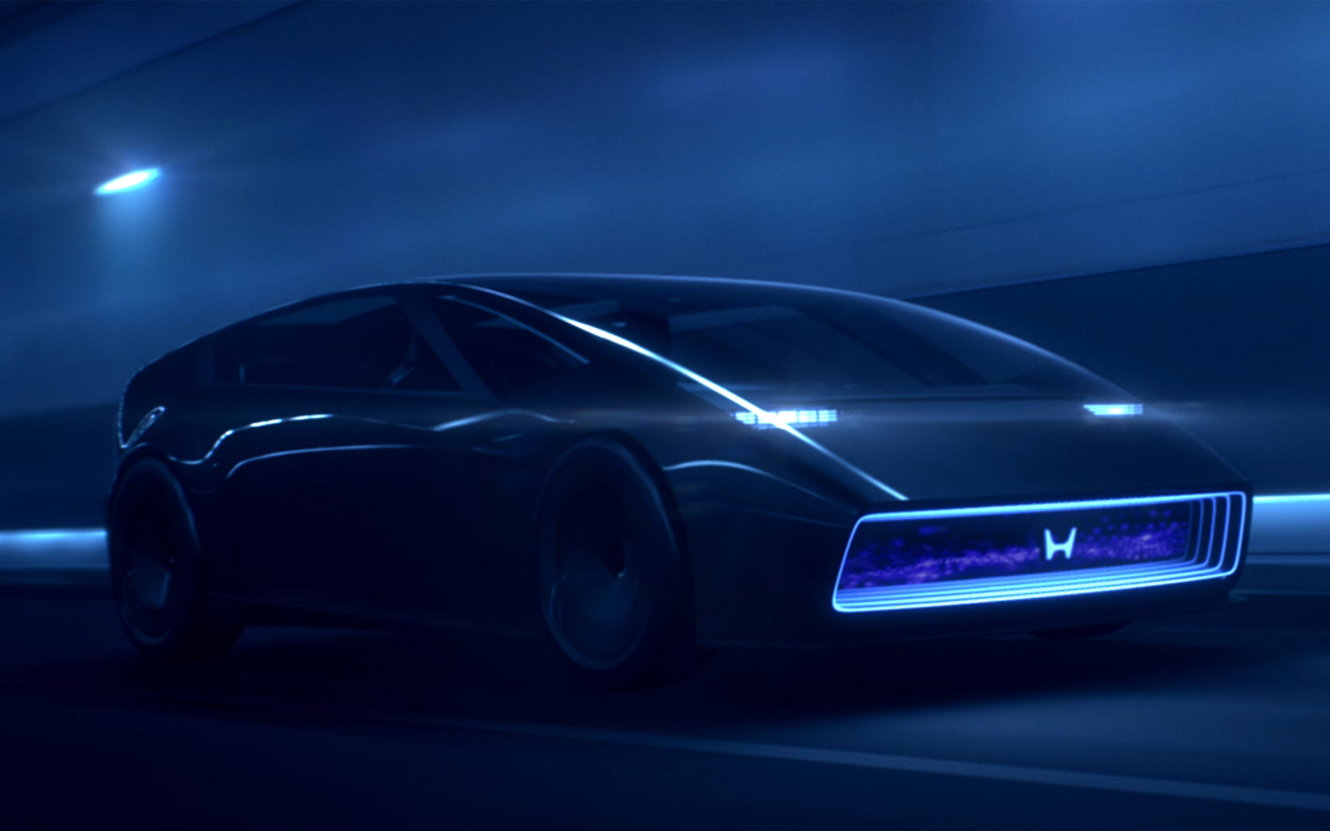 ホンダが世界初公開した新型バッテリEV「Honda 0（ゼロ）シリーズ」。フラグシップのコンセプトモデル「SALOON（サルーン）」