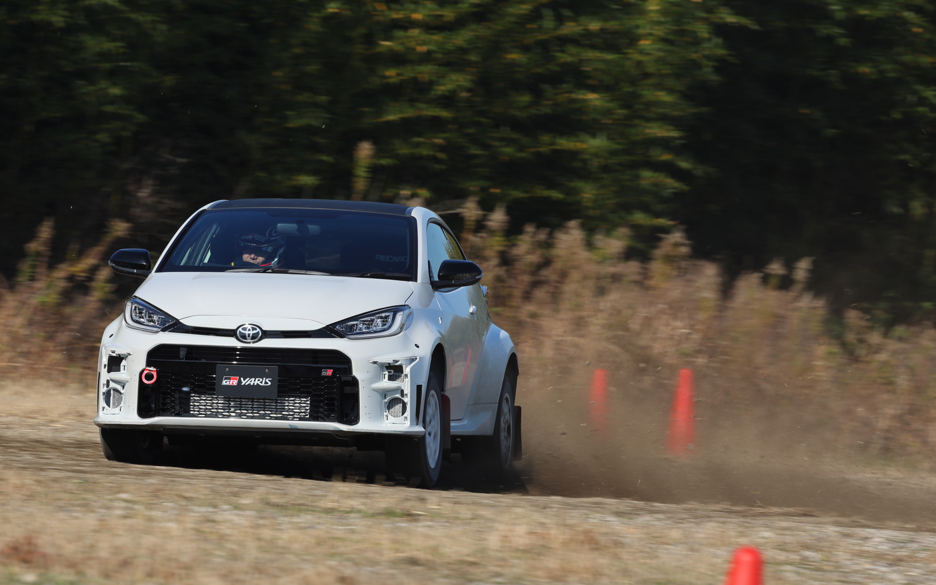 グラベルでの試乗