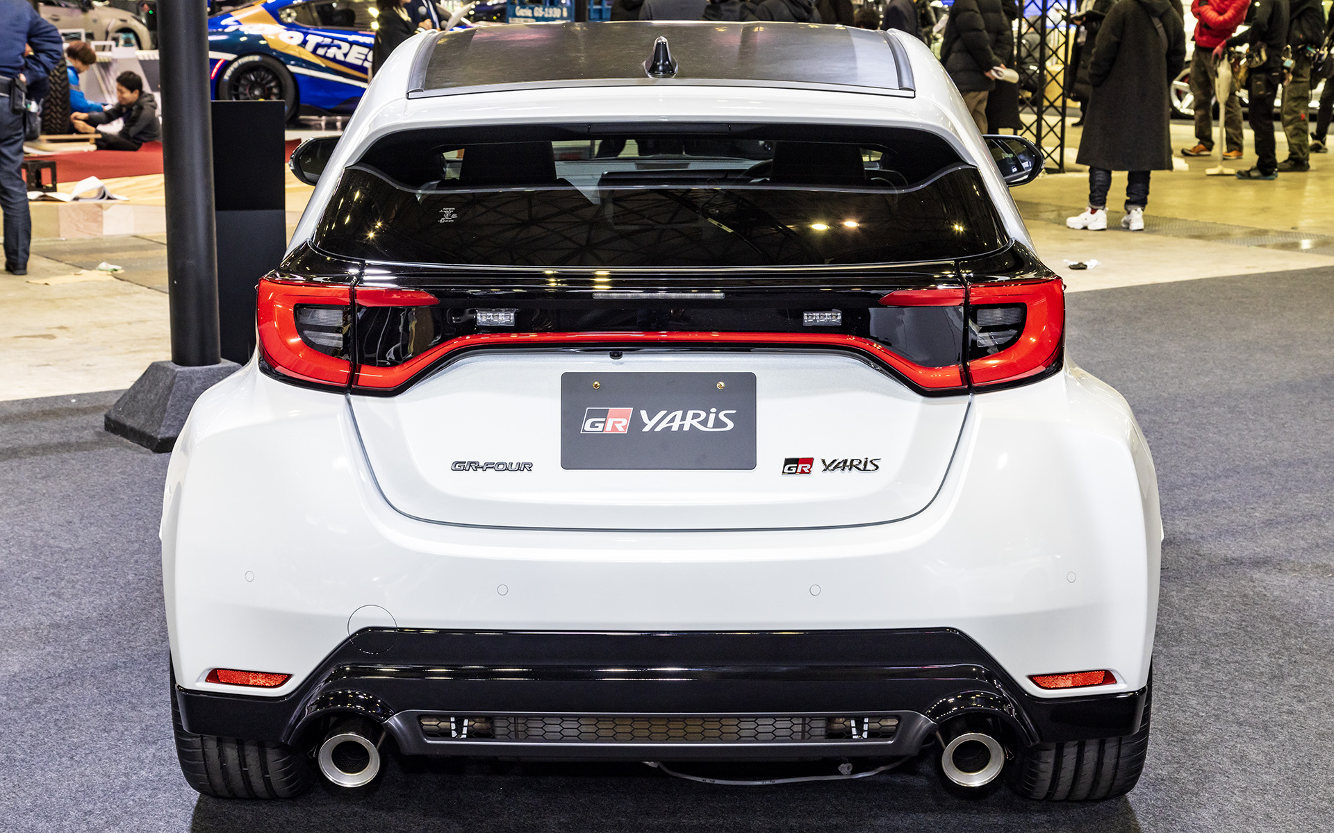 進化型GRヤリス RZ “High performance”。ボディサイズは3995×1805×1455mm（全長×全幅×全高）