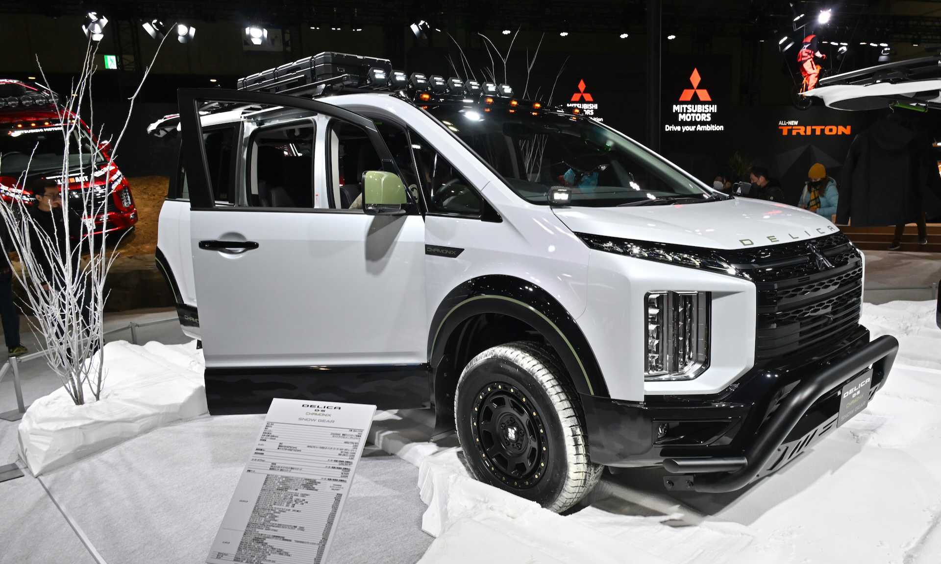 デリカD:5 CHAMONIX SNOW GEAR