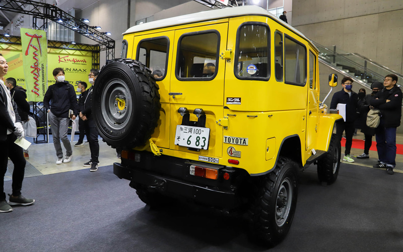 トヨタ車体、ランクル70のフレームにランクル40のボディを組み合わせた