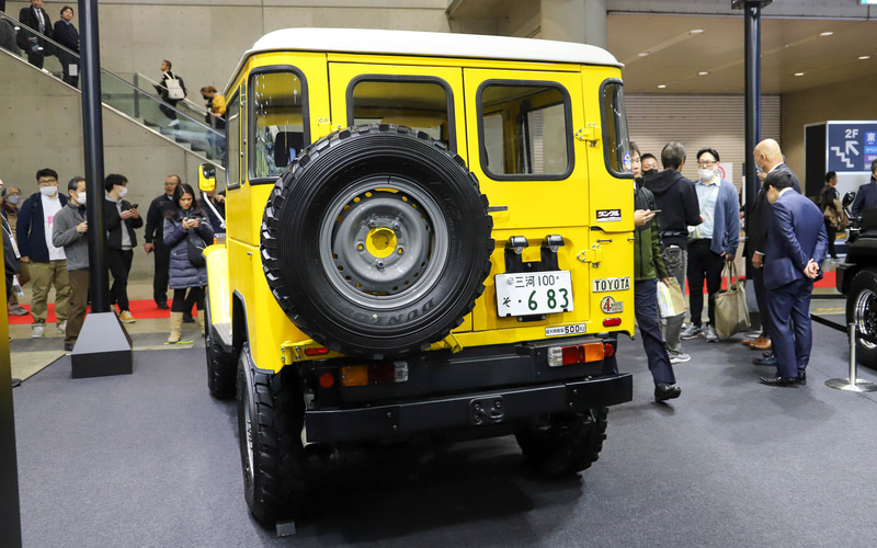 トヨタ車体、ランクル70のフレームにランクル40のボディを組み合わせた