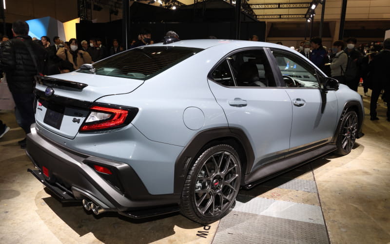 スバル＆STI、特別仕様車「WRX S4 STI Sport♯」公開 次回の