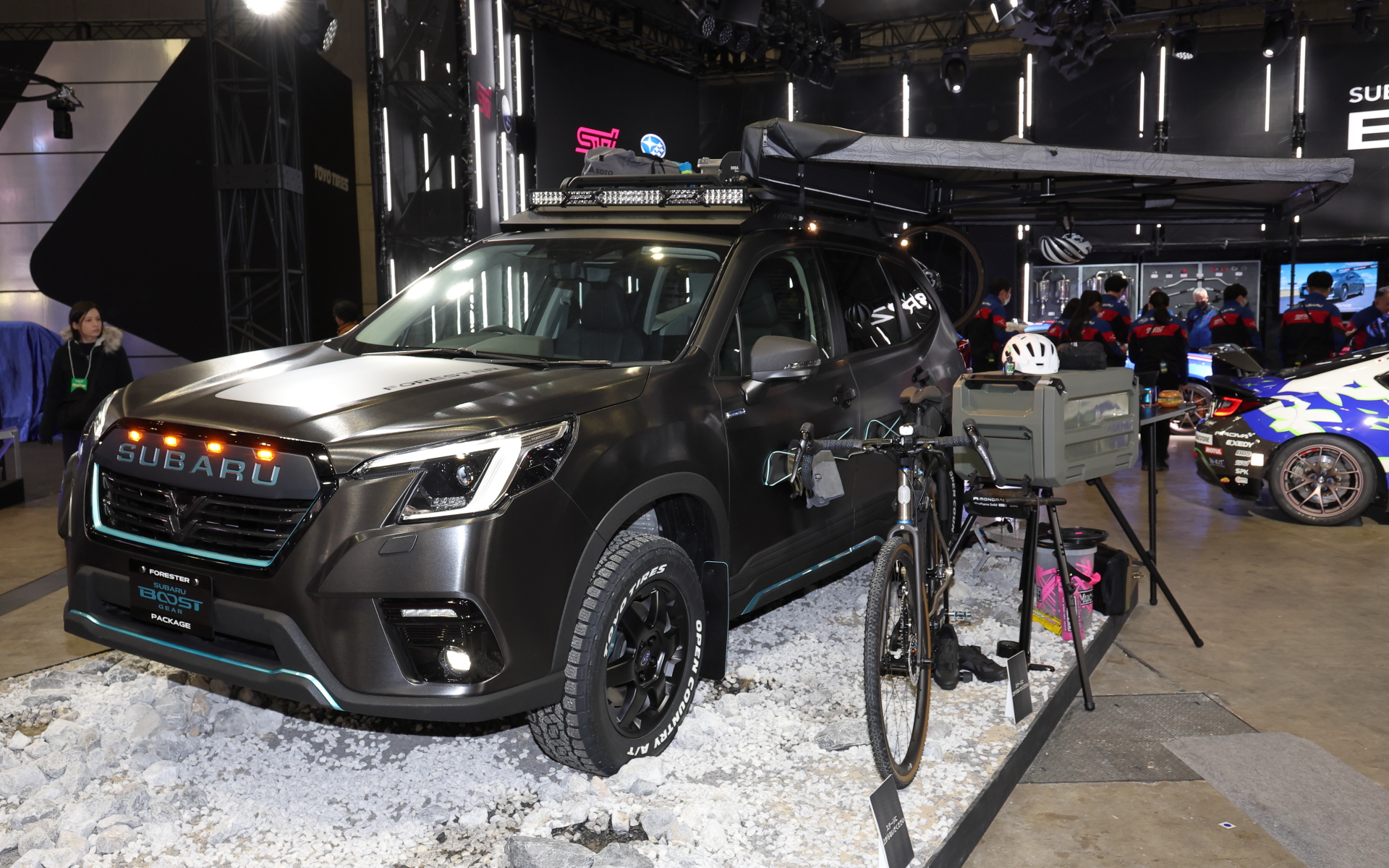 FORESTER BOOSTGEAR PACKAGE。もっと自然と遊ぶSUVをカスタムしたブーストギアコンセプトカー