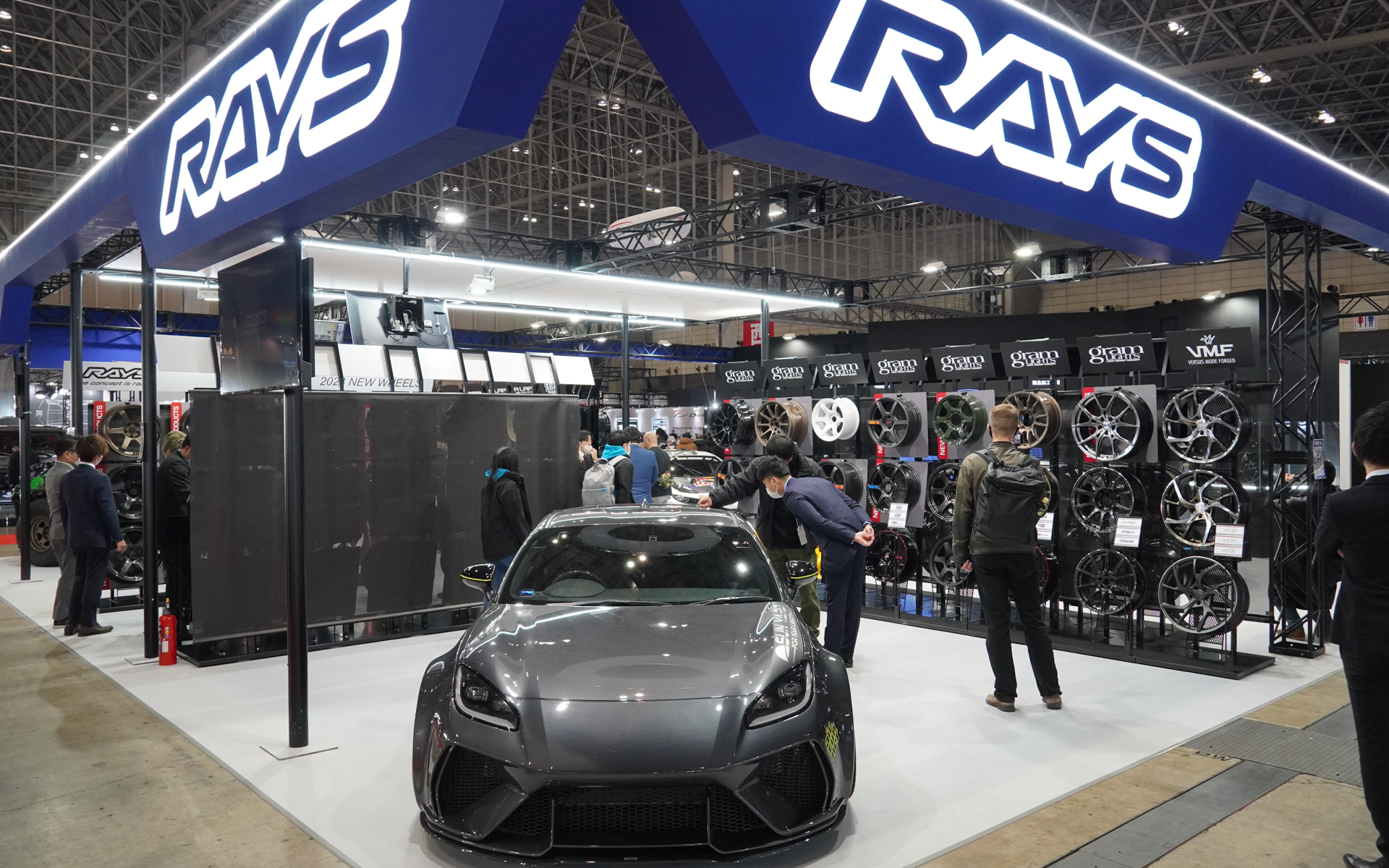 レイズのブース