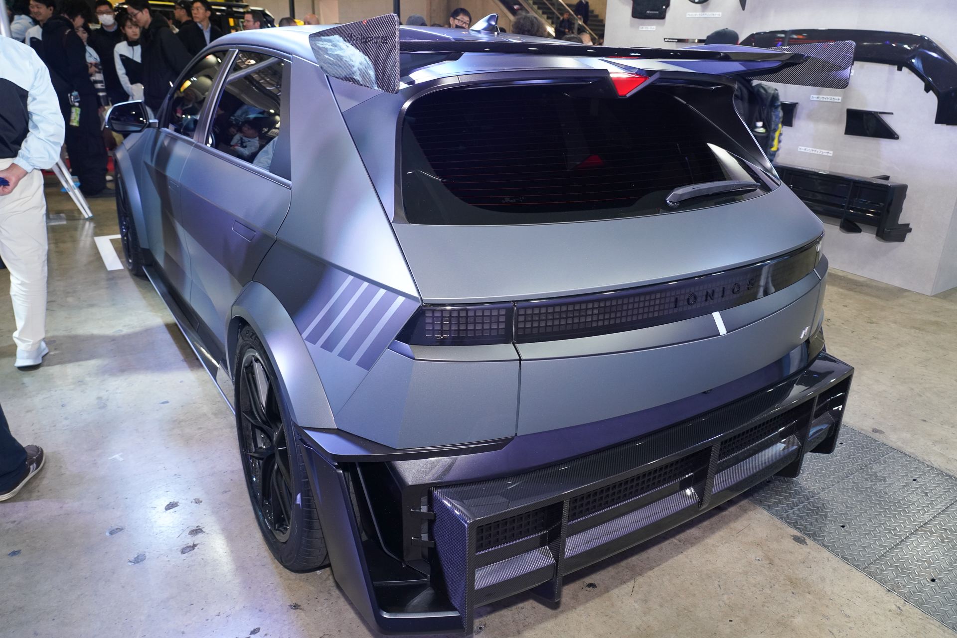 「N Performance Parts」を装着したプレビューモデル「NPX1」