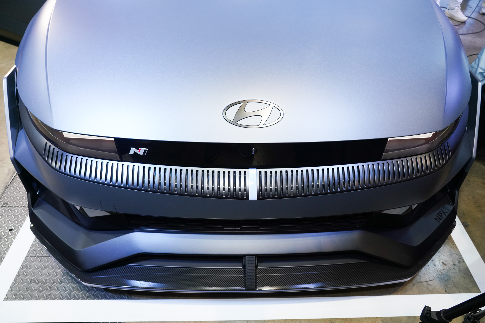 「N Performance Parts」を装着したプレビューモデル「NPX1」