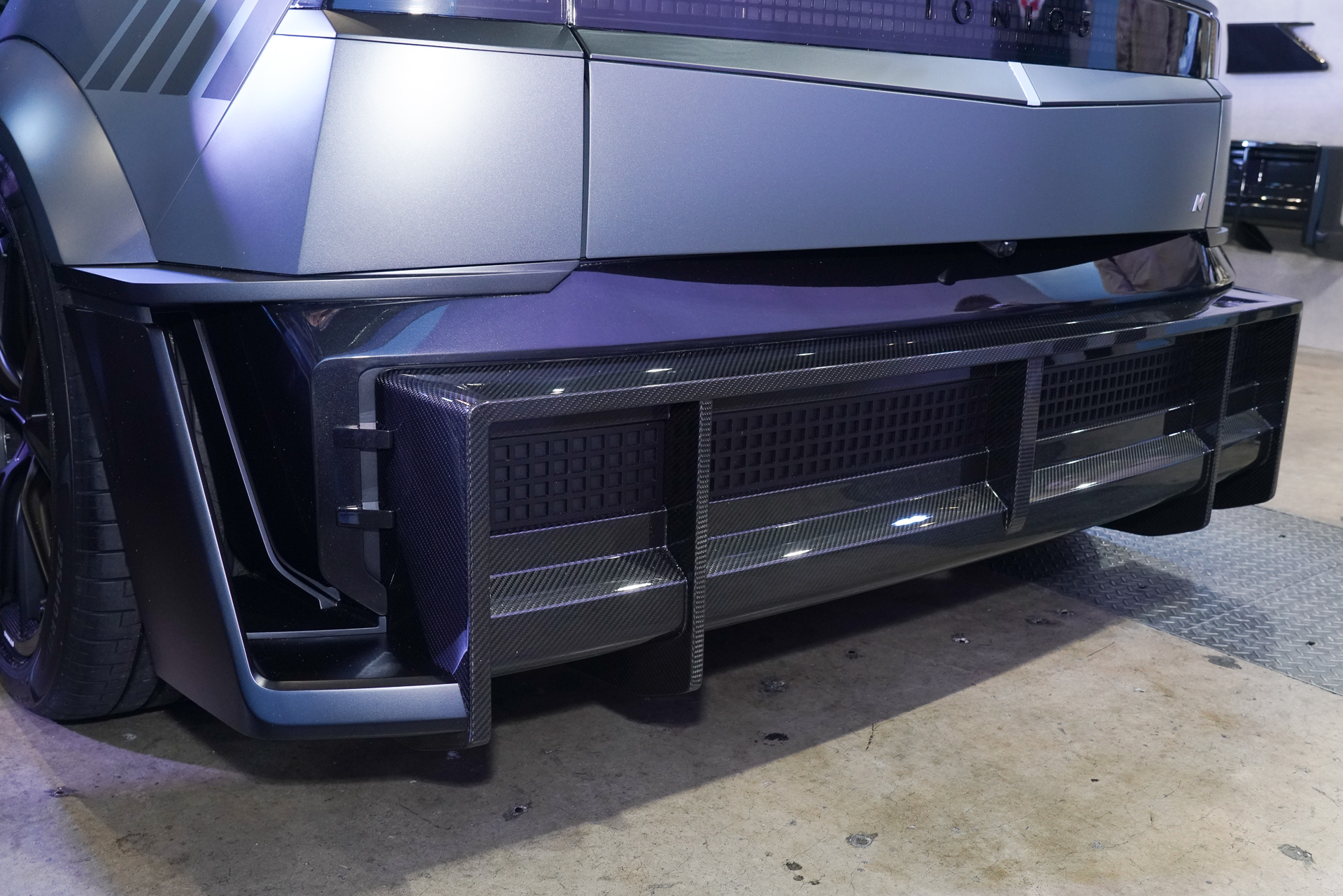 「N Performance Parts」を装着したプレビューモデル「NPX1」