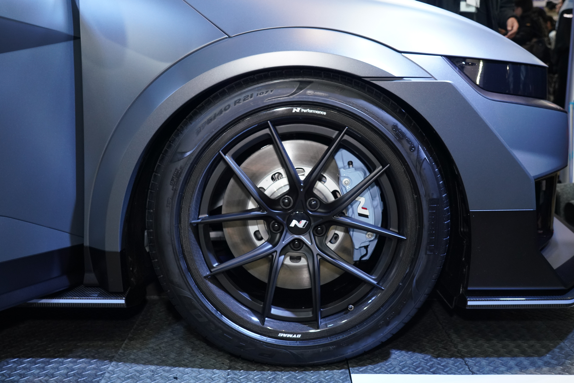 「N Performance Parts」を装着したプレビューモデル「NPX1」