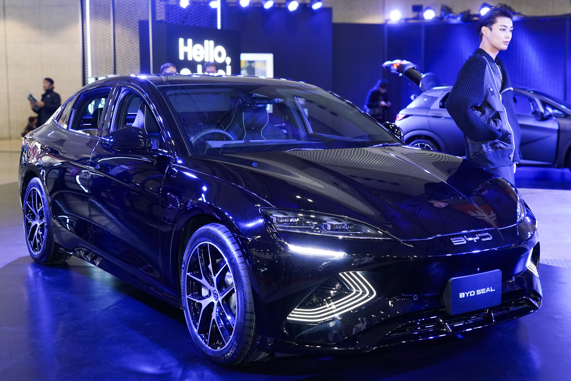 もうすぐ日本に導入予定のハイエンドEVセダン「シール」